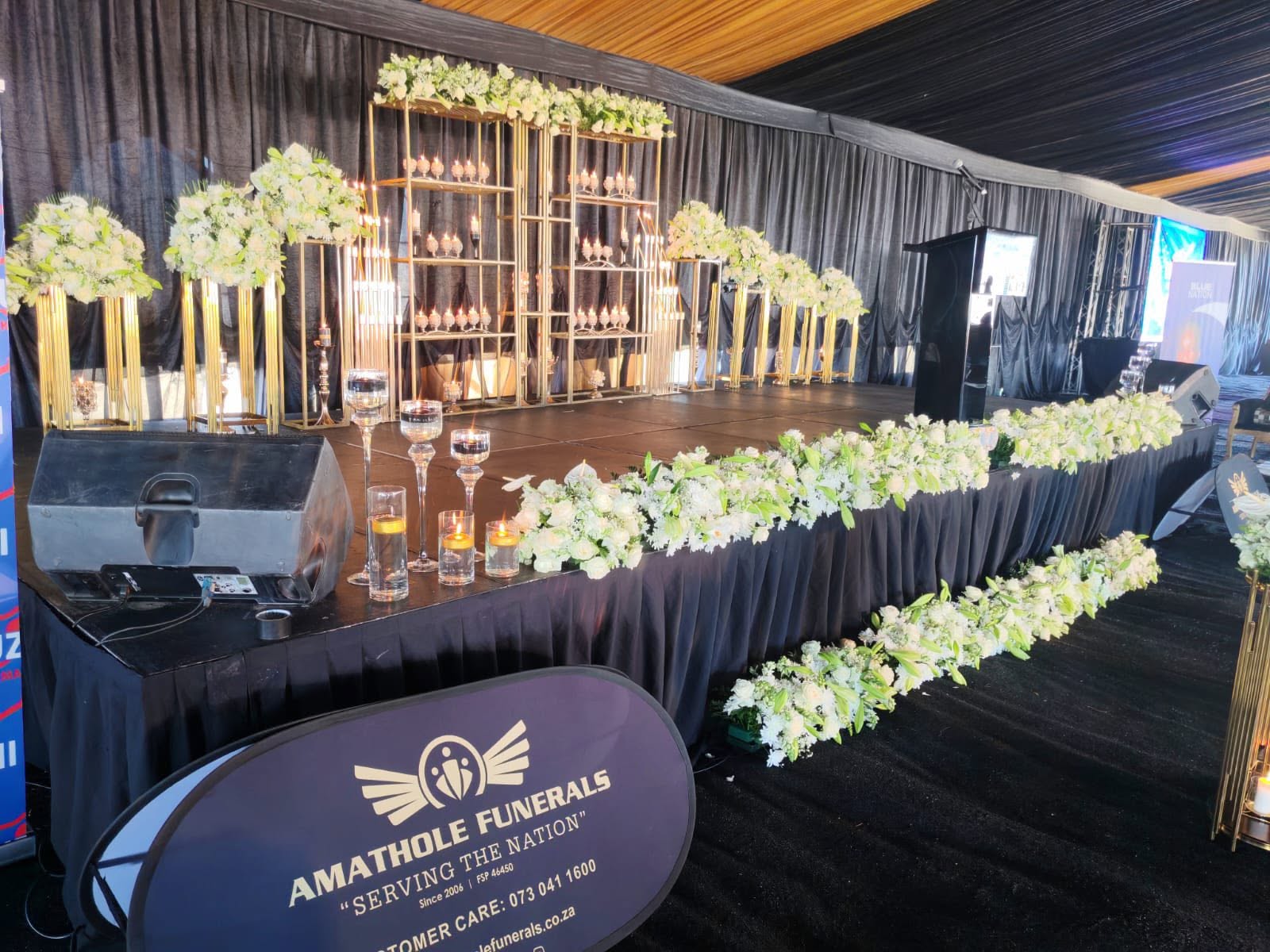 Elegant Amathole funeral service presentation