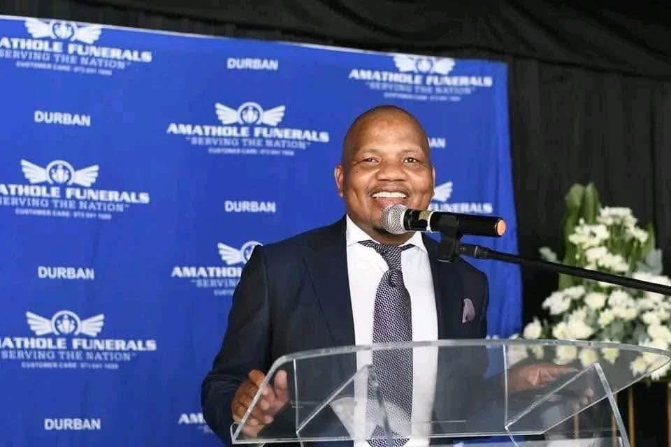 Mr Vezokuhle Norman Nala, founder of Amathole Funeral Services